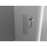 Mexen Mist-H L Linke Duschtür schwenkbar 135 cm, transparent, gebürstet Gun Gray - 8A5L-135-001-66-00-L