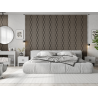 Mexen Lam-SF 01 Lam-SF 26 akustische Wandpaneele 280 x 30 cm, Filz 9 mm, technisches Furnier, Graue Eiche - S106-280-26-043
