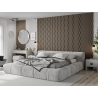 Mexen Lam-SF 01 Lam-SF 26 akustische Wandpaneele 280 x 30 cm, Filz 9 mm, technisches Furnier, Graue Eiche - S106-280-26-043