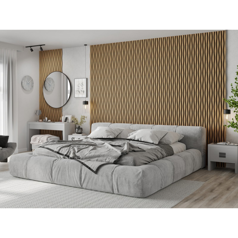 Mexen Lam-SF 01 Akustische Wandpaneele Lam-SF 26 280 x 30 cm, 9 mm Filz, technisches Furnier, Eiche Classic - S106-280-26-041