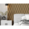 Mexen Lam-SF 01 Akustische Wandpaneele Lam-SF 26 280 x 30 cm, 9 mm Filz, technisches Furnier, Eiche Classic - S106-280-26-041