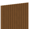 Mexen Ovalo 01 flexible geriffelte Wandpaneele 280 x 36 cm, technisches Furnier, Eiche Natur - S130-280-01-042