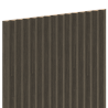 Mexen Ovalo 01 flexible geriffelte Wandlatten 280 x 36 cm, technisches Furnier, Eiche Mocca - S130-280-01-045