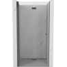 Mexen Mist-F faltbare Duschabtrennung links 90 cm, transparent, Gun Metal - 8A6-090-000-95-00-L