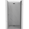 Mexen Mist-F faltbare Duschabtrennung rechts 60 cm, transparent, Gun Metal - 8A6-060-000-95-00-P