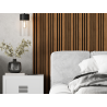 Mexen Lam-F Slim 01 Akustische Wandpaneele 280 x 36,5 cm, Filz 9 mm, technisches Furnier, Eiche Natur - S107-280-01-042