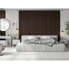 Mexen Lam-F Slim 01 Akustische Wandpaneele 280 x 36,5 cm, Filz 9 mm, technisches Furnier, Eiche Mocca - S107-280-01-045