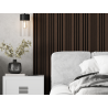 Mexen Lam-F Slim 01 Akustische Wandpaneele 280 x 36,5 cm, Filz 9 mm, technisches Furnier, Eiche Mocca - S107-280-01-045