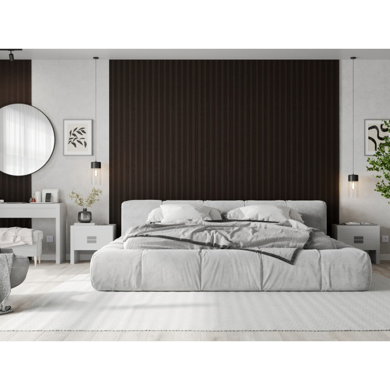 Mexen Lam-F Nano 01 Akustische Wandlamellen 280 x 32,4 cm, Filz 9 mm, technisches Furnier, Schwarze Eiche - S108-280-01-046