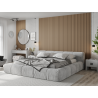 Mexen Lam-F Nano 01 Akustische Wandpaneele 280 x 32,4 cm, Filz 9 mm, technisches Furnier, Helles Nussbaum - S108-280-01-047
