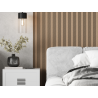 Mexen Lam-F Nano 01 Akustische Wandpaneele 280 x 32,4 cm, Filz 9 mm, technisches Furnier, Helles Nussbaum - S108-280-01-047