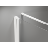 Mexen Mist-F faltbare Duschkabine rechts 100 x 70 cm, transparent, weiß - 8A6T-100-070-20-00-P