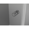 Mexen Mist-F faltbare Duschkabine rechts 70 x 80 cm, transparent, gebürstetes Gun Gray - 8A6T-070-080-66-00-P