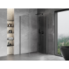 Mexen Mist-F Faltbare Duschkabine rechts 75 x 80 cm, transparent, gun gray gebürstet - 8A6T-075-080-66-00-P