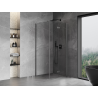 Mexen Mist-F faltbare Duschkabine rechts 110 x 110 cm, transparent, gun gray gebürstet - 8A6T-110-110-66-00-P