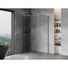 Mexen Mist-F Klappbare Duschkabine links 70 x 95 cm, transparent, Gun Metal - 8A6T-070-095-95-00-L