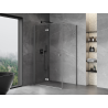 Mexen Mist-F faltbare Duschkabine links 105 x 95 cm, transparent, Gun Metal - 8A6T-105-095-95-00-L