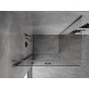 Mexen Mist-F faltbare Duschkabine links 105 x 95 cm, transparent, Gun Metal - 8A6T-105-095-95-00-L