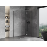 Mexen Mist-F faltbare Duschkabine rechts 105 x 75 cm, transparent, Gun Metal - 8A6T-105-075-95-00-P