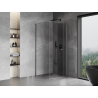 Mexen Mist-F faltbare Duschkabine rechts 95 x 95 cm, transparent, Gun Metal - 8A6T-095-095-95-00-P