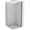 Mexen Mist-F faltbare Duschkabine rechts 95 x 95 cm, transparent, Gun Metal - 8A6T-095-095-95-00-P