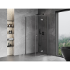 Mexen Mist-F faltbare Duschkabine rechts 100 x 100 cm, transparent, gun metal - 8A6T-100-100-95-00-P