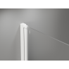Mexen Mist-F Duo Duschkabine klappbar rechts 70 x 80 cm, transparent, weiß - 8A6-070L-080P-20-00
