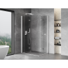 Mexen Mist-F Duo Duschkabine faltbar links 115 x 90 cm, transparent, weiß - 8A6-115L-090P-20-00