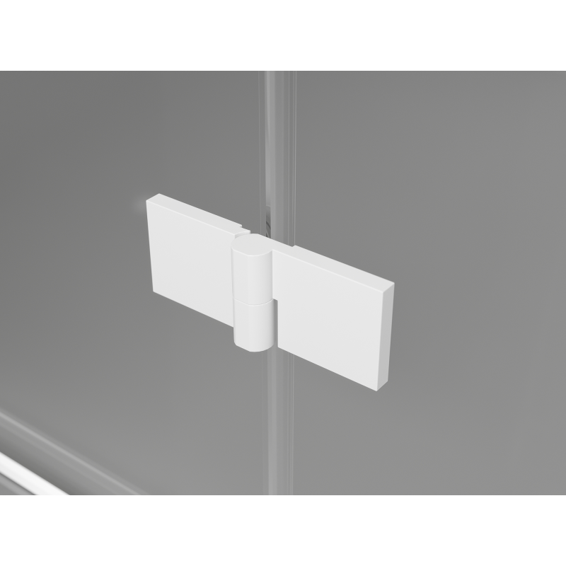 Mexen Mist-F Duo faltbare Duschkabine 120 x 120 cm, transparent, weiß - 8A6-120L-120P-20-00