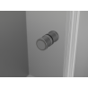 Mexen Mist-F Duo faltbare Duschkabine links 105 x 100 cm, transparent, Gun Metal - 8A6-105L-100P-95-00