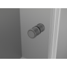 Mexen Mist-F Duo faltbare Duschkabine rechts 110 x 115 cm, transparent, Gun Metal - 8A6-110L-115P-95-00