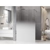 Mexen Kioto Duschwand Walk-in 70 x 200 cm, weißer Ombre 8 mm, Chrom - 800-070-101-01-86