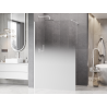 Mexen Kioto Duschwand Walk-in 90 x 200 cm, Weiß Ombre 8 mm, Weiß - 800-090-101-20-86
