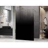 Mexen Kioto Duschwand Walk-in 80 x 200 cm, ombre schwarz 8 mm, gold - 800-080-101-50-76