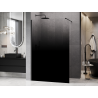 Mexen Kioto Duschwand Walk-in 110 x 200 cm, ombre schwarz 8 mm, schwarz - 800-110-101-70-76