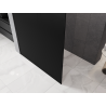 Mexen Kioto Duschwand Walk-in 150 x 200 cm, Ombre Schwarz 8 mm, Schwarz - 800-150-101-70-76