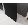Mexen Kioto Duschwand Walk-in 70 x 200 cm, Ombre Schwarz 8 mm, Gun Metal - 800-070-101-95-76