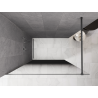 Mexen Kioto Duschwand Walk-in 150 x 200 cm, ombre schwarz 8 mm, Gun Metal - 800-150-101-95-76