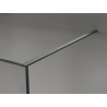 Mexen Kioto Duschtür Walk-in 140 x 200 cm, Crackle Graphit 12 mm, Gun Metal - 800-140-101-95-44-X