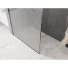 Mexen Kioto Duschwand Walk-in 100 x 200 cm, Crackle Transparent 12 mm, Chrom - 800-100-101-01-04-X