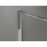 Mexen Kioto Duschwand Walk-in 80 x 200 cm, Crackle Transparent 12 mm, Chrom - 800-080-101-01-04-X
