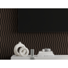 Mexen Lam-SF 01 Akustik-Wandpaneele 280 x 30 cm, Filz 9 mm, technisches Furnier, Eiche Mocca - S106-280-01-045