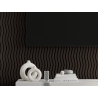 Mexen Lam-SF 01 Akustik-Wandlamellen 280 x 30 cm, Filz 9 mm, technisches Furnier, Schwarze Eiche - S106-280-01-046