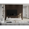 Mexen Lam-SF 02 Akustische Wandlamellen 280 x 30 cm, Filz 9 mm, technisches Furnier, Mocca Eiche - S106-280-02-045