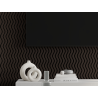 Mexen Lam-SF 02 Akustische Wandlamellen 280 x 30 cm, Filz 9 mm, technisches Furnier, Schwarze Eiche - S106-280-02-046