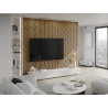 Mexen Lam-SF 01 Akustische Wandpaneele Lam-SF 26 280 x 30 cm, 9 mm Filz, technisches Furnier, Eiche Classic - S106-280-26-041