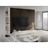 Mexen Lam-SF 01 Lam-SF 26 Akustik-Wandlamellen 280 x 30 cm, Filz 9 mm, technisches Furnier, Schwarze Eiche - S106-280-26-046