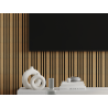 Mexen Lam-F Slim 01 Akustische Wandlamellen 280 x 36,5 cm, Filz 9 mm, technisches Furnier, Eiche Classic - S107-280-01-041