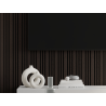 Mexen Lam-F Slim 01 Akustik-Wandlamellen 280 x 36,5 cm, Filz 9 mm, technisches Furnier, Schwarzeiche - S107-280-01-046
