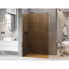 Mexen Kioto Duschwand Walk-in 70 x 200 cm, Bronze 8 mm, Chrom - 800-070-101-01-32